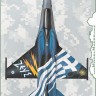 Model Maker Decals D72120 Lockheed-Martin F-16C ZEUS DEMO TEAM decal + resin 1/72