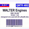 Q-M-T QMT-R48022 1/48 Walter Aircraft Engines HWK 109-500