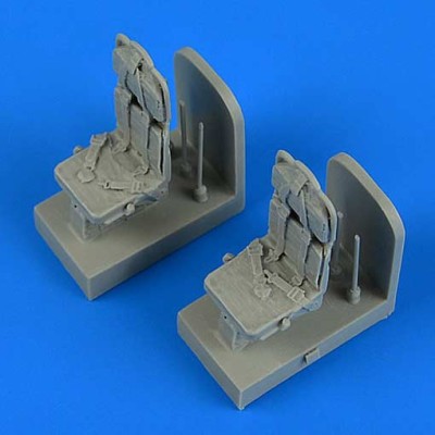 QuickBoost QB48715 SH-3H Seaking seats with safety belts 1/48