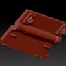 A-resin 35141 БТ-7 Нижний кормовой лист для машин выпуска до 1937 г (для АРК и ВЭ) 1/35