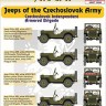 Hm Decals HMDT35045 1/35 Decals J.Willys MB/Ford GPW CZ Army Brigade