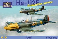 Lf Model P4817 Heinkel He-112E in Romanian service (4x camo) 1/48