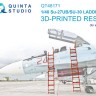 Quinta studio QT48171 Стремянки экипажа для Су-27УБ и семейства Су-30 (для всех моделей) 1/48
