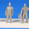 CMK F72290 Japanese Army AF Mechanics, WW II (3 fig. ) 1/72