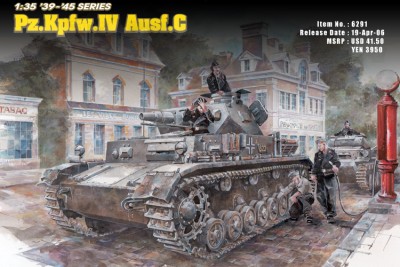 Dragon 6291 Pz.Kpfw. IV Ausf. C 1/35