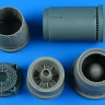 Aires 4944 F-16I Sufa exhaust nozzle - opened (GWH) 1/48