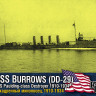 Comrig 70673 USS Paulding-class DD-29 Burrows, 1910-1919 1/700