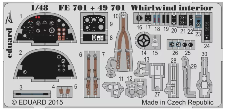 Eduard 49701 SET Whirlwind (TRUMP) 1/48
