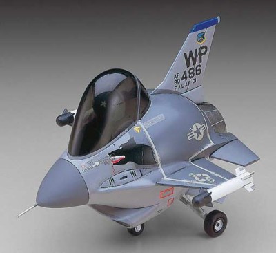 Hasegawa 59803 Модель самолета EGG PLANE F-16 FIGHTING FALCON (HASEGAWA)