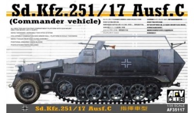 AFV Club AF35117 Sd.Kfz.251/17 Ausf.C Command Vehicle 1/35