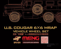 Meng Model SPS-024 Колеса для U.S. COUGAR 6x6 MRAP 1/35