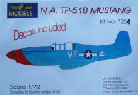 LF Model LFM-72021 1/72 N.A. TP-51B Mustang Conv.Set for REV 04133
