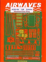 Airwaves (etched) AEC48104 Westland Sea King AEW.2/HAR.3 1/48