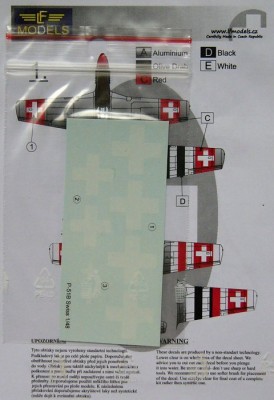 LF Model C4822 Decals P-51B over Swiss (AIRF/HAS/TAM) 1/48