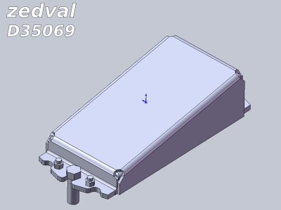 Zedval D35069 Контейнеры динамической защиты «Контакт-3» тип «В» (в комплекте 50 шт.) 1/35