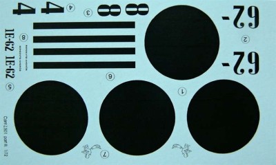 LF Model C72122 Decals Cant Z.501 over Spain - Part 3 (ITA) 1/72