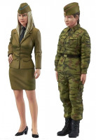 Girls G-35029 Девушки в форме - армия России, 2 фигуры, 1:35