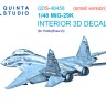 Quinta Studio QDS-48458 МиГ-29К (HobbyBoss) (Малая версия) 1/48