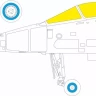 Eduard EX1128 Mask Jaguar GR.1 / GR.1A (AIRF) 1/48