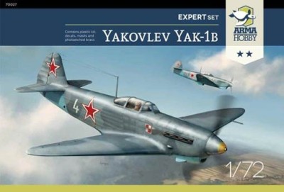 Arma Hobby 70027 Yakovlev Yak-1b Expert Set (6x camo) 1/72