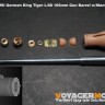 Voyager Model VBS0567 WWII German King Tiger L/68 105mm Gun Barrel w/Mantlet 2 (For All) 1/35