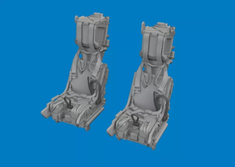 Eduard 672456 BRASSIN F-14D ejection seats PRINT (TAM) 1/72