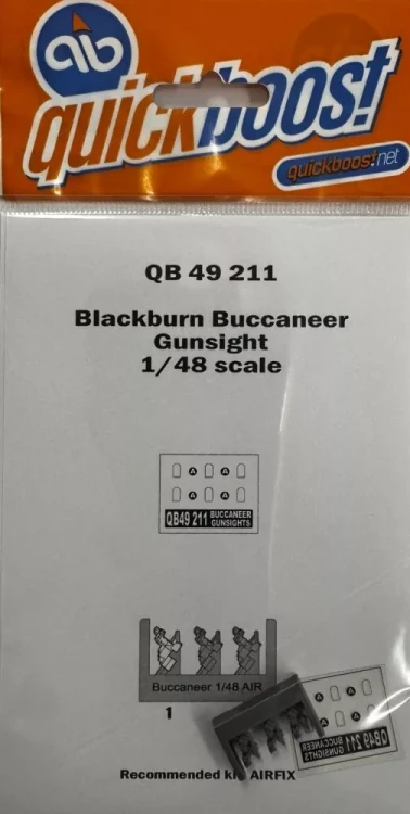 Quickboost 49211 Blackburn Buccaneer gunsight (AIRFIX) 1/48