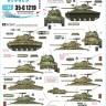 Star Decals 35-C1219 Indochine # 4. M24 Chaffee / Bison1er R.C.C. in Dien Bien Phu, and R.I.C.M. RГ©giment d'Infanterie Coloniale de Maroc 1/35