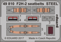 Eduard 49810 F2H-2 seatbelts STEEL 1/48 KITTYHAWK