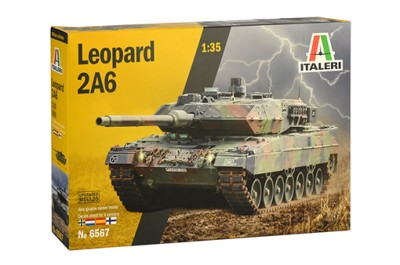 Italeri 06567 LEOPARD 2A6 1/35