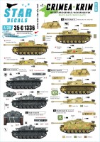 Star Decals 35-C1336 Crimea-Krim.Kuban bridgehead and Novorossiysk.Sturmgeschutz/StuG.III Ausf.E and Ausf.G from Sturmgeschutz/StuG-Abt. 191 / 197 / 249 / 279 1/35