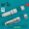 Reskit RSU48-471 F-111 (A,B,C,D,E) exh.nozzles (open & closed) 1/48