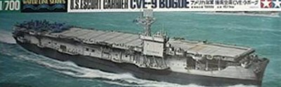 Tamiya 31711 Амер. авианосец CVE-9 Bogue с палубн.авиацией 1/700