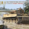 Takom 2202 Немецкий тяжёлый танк TIGER I Sd. Kfz.181 Pz.Kpfw.VI Ausf.E ранний + стальные катки w/Zimmerit Groppe "Fehrmann" 1/35