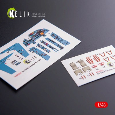 Reskit K48025 SU-24 interior 3D decals (TRUMP) 1/48