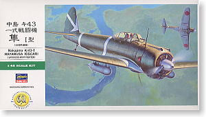 Hasegawa 09080 Nakajima Ki 43 Hayabusa Type I 1/48