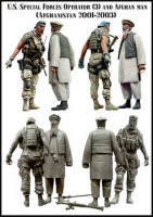 Evolution Miniatures 35048 U.S. Special Forces Operator (Afghanistan 2001-2003) 3 and Afghan man
