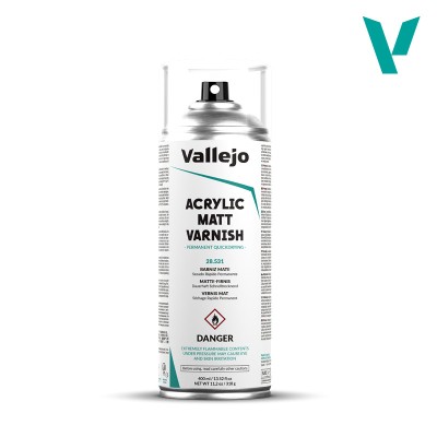 Valejio VAL-28531 Лак в аэрозоле,матовый,400 мл