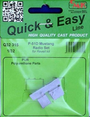 CMK Q32315 P-51D Mustang - Radio set (REV) 1/32