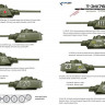 Colibri decals 35034 T-34-76 выпуск УЗТМ Part II 1/35