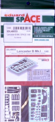 Eduard 3DL48033 Lancaster B Mk.I SPACE (HKM) 1/48