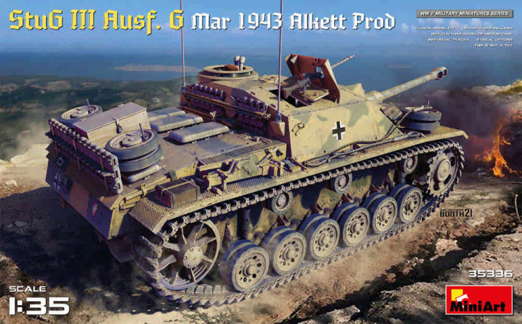 Miniart 35336 StuG III Ausf. G March 1943 Alkett Prod. 1/35