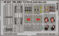 Eduard 49227 F-14A ejection seat HAS