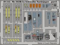 Eduard 49345 Me 262B-1a Schwalbe Nachtjager DRA