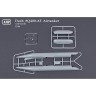 AMP 144011 Dash 8Q400-MR Airtanker CONAIR Waterbomber Securitie Civile 1/144