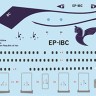 F-rsin Plastic FRP4081 Airbus A300-600 Iran Air silk-screened decals (includes Revell RV4206 Beluga parts) 1/144