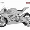 Meng Model MT-004 BMW HP4 RACE 1/9