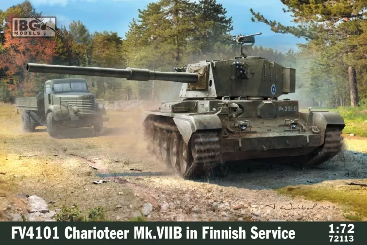 IBG Models 72113 FV4101 Charioteer Mk.VIIB in Finnish Service 1/72