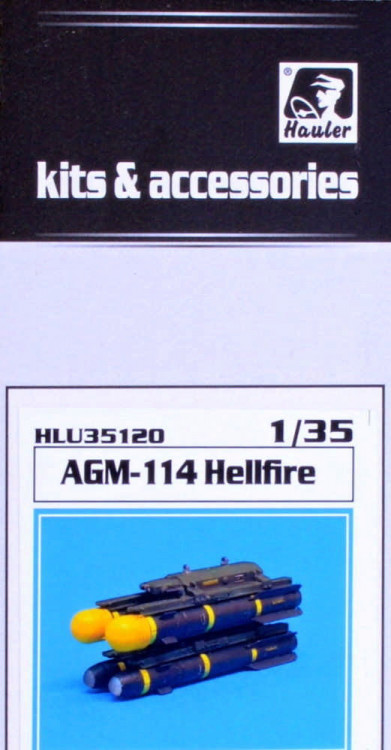 Hauler HLU-35120 AGM-114 Hellfire (8 pcs., 2 racks) 1/35