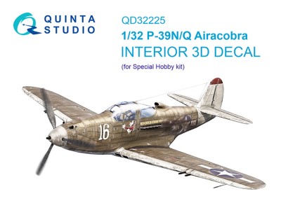 Quinta Studo QD32225 P-39Q/N Airacobra (Special Hobby) 1/32